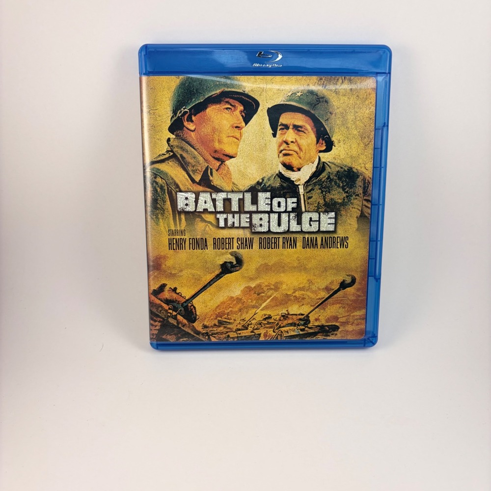 Battle of‎ the Bulge Blu-ray War Movie Henry Fonda Robert Shaw Warner Bros 1965